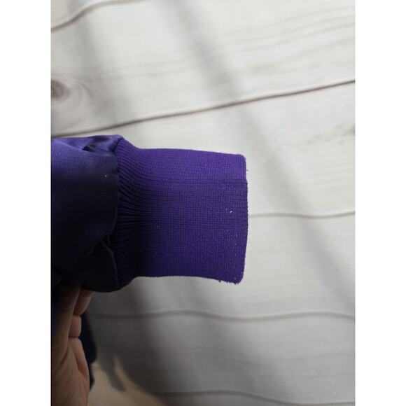 Vintage Starter NBA Los Angeles Lakers Satin Bomber Jacket Men's Sz XL - Picture 10 of 12